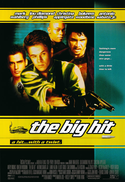 the big hit 1998 one sheet poster rolled double sided